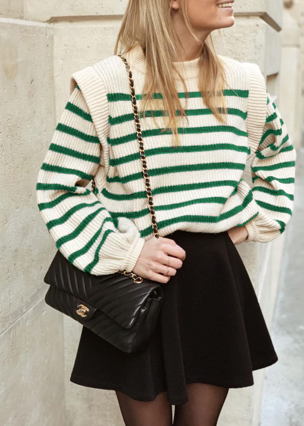 Striped Pullovers Sweaters for Women Short Tops Long Sleeve Casual Knit Lady Soft Sweater Lightweight